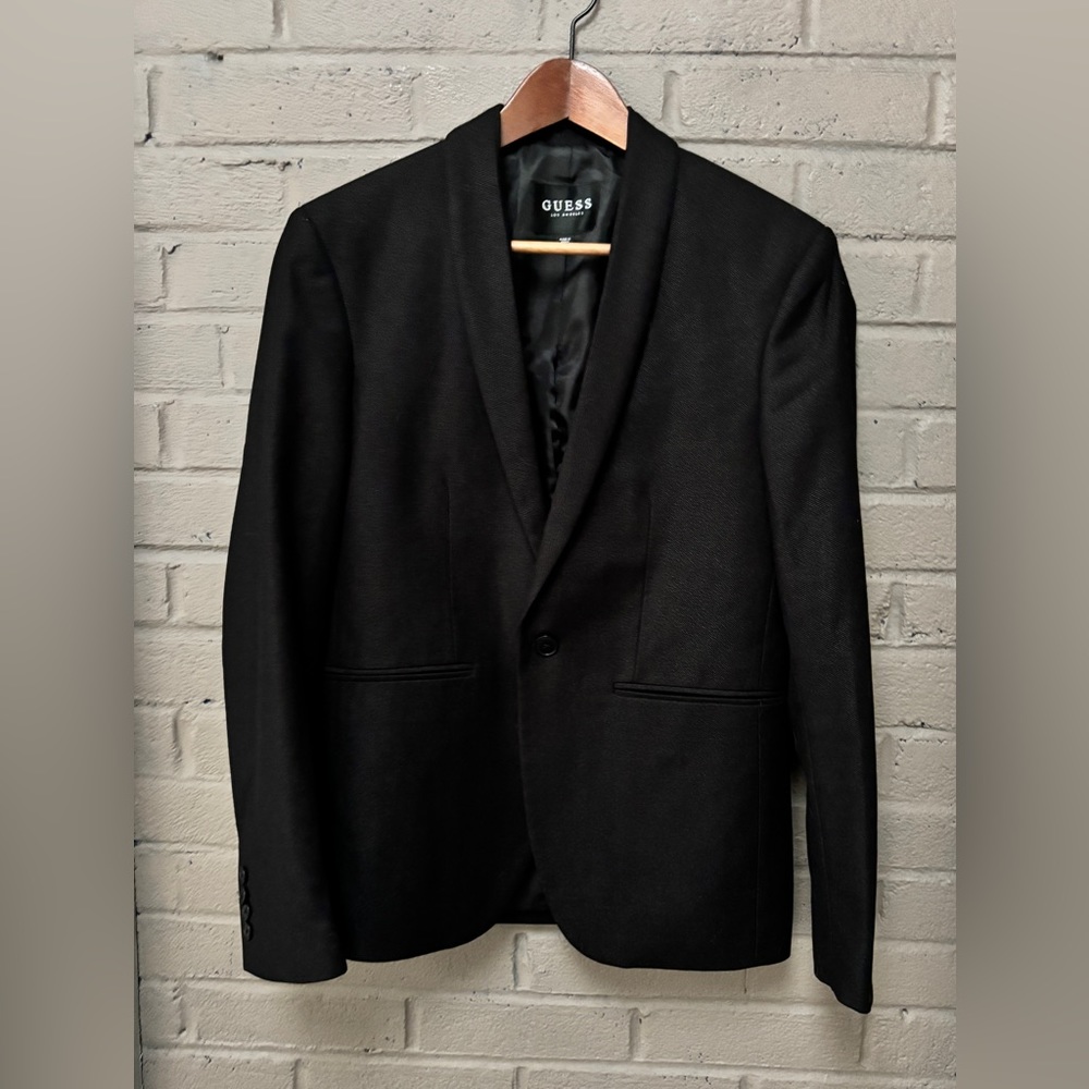 GUESS black slim cut blazer  XS